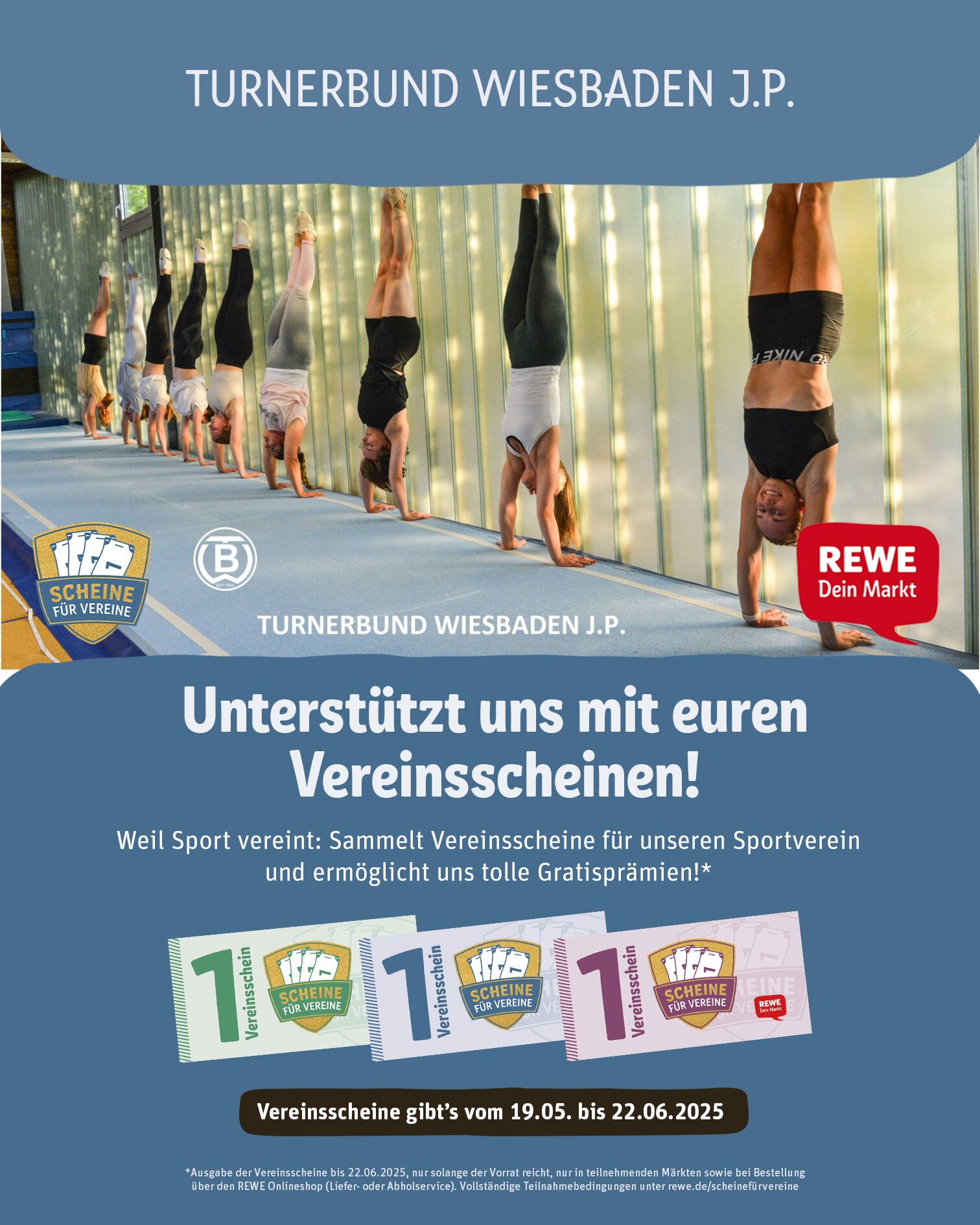 ScheineFuerVereine 2025 Aktionsstart Posting 4x5